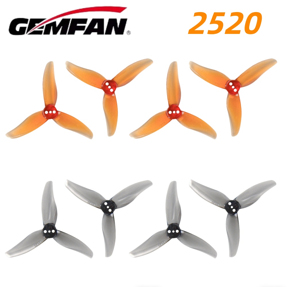 Fpv Drone Propeller - 4 paires d'hélices Gemfan Hurricane 2520