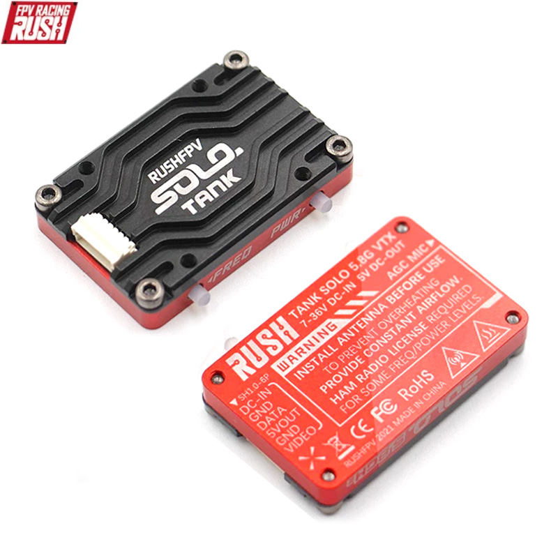 Fpv Drone Goggles - RUSH Solo-Précieux Transmetteur Vidéo VTX, Coque