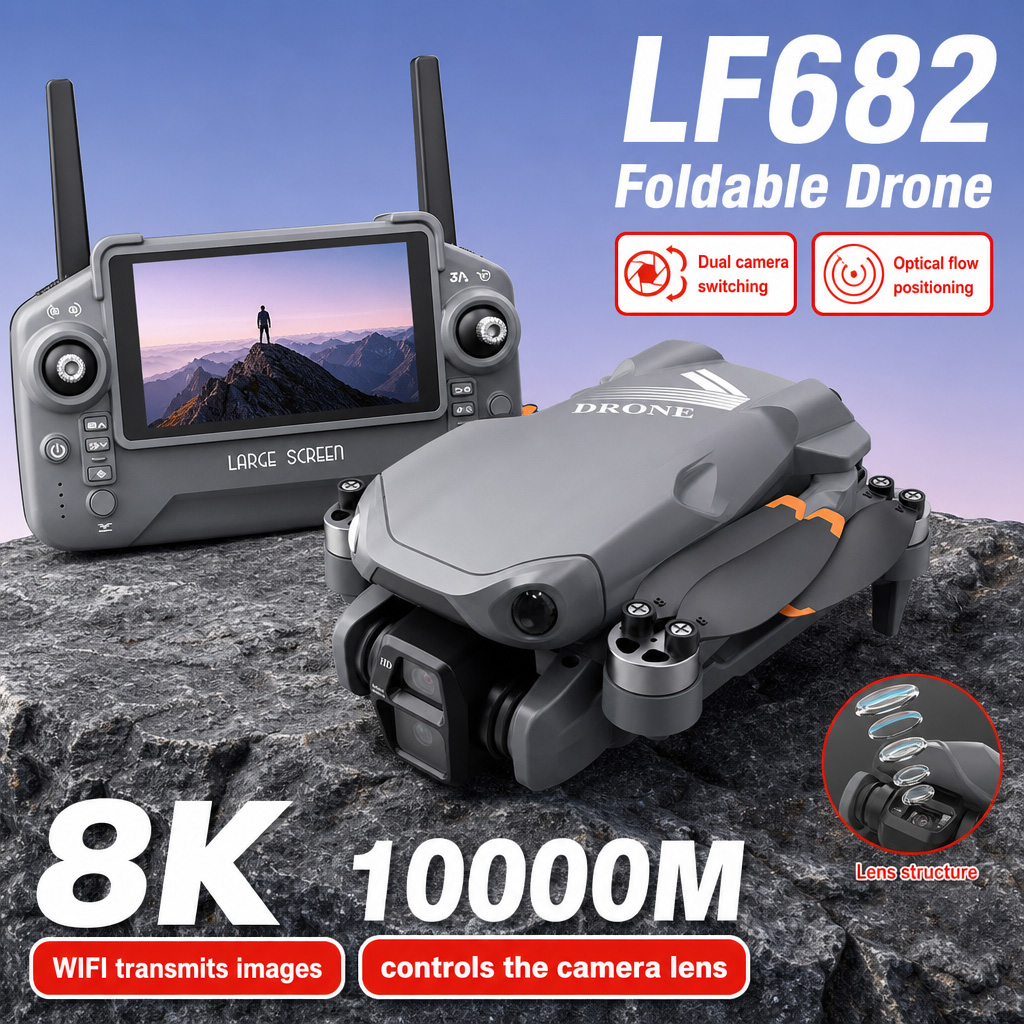 Drone photo aérien LF682 8K HD - Dji Drone Mini 4 Pro avis et prix