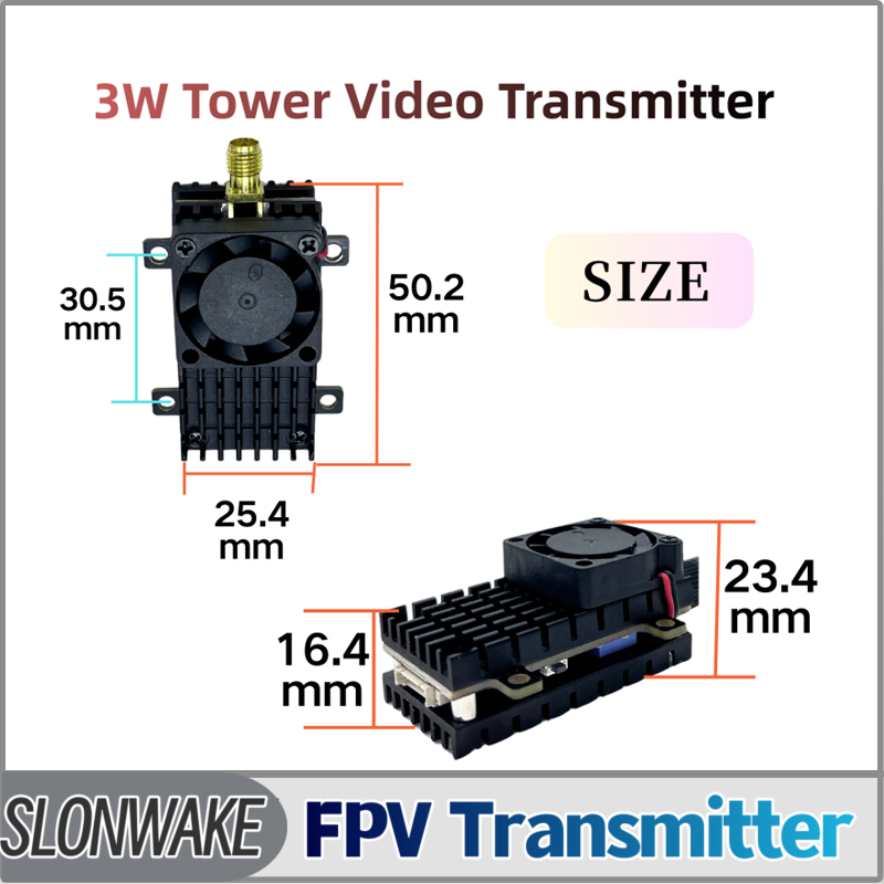 SLONWAKE 5.8G 3000mW Simulatio - Fpv Drone Receiver avis et prix